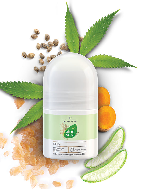 ALOE VERA CBD MASSAGE ROLL-ON