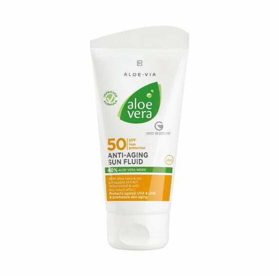 ALOE VERA 50 SPF ANTI-AGING SUN FLUID