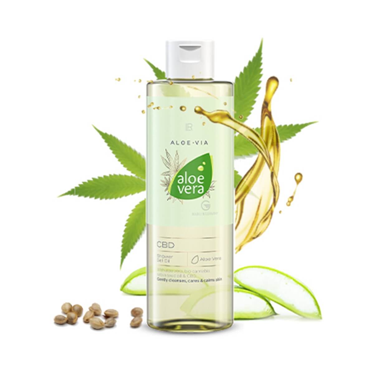 ALOE VERA CBD SHOWER GEL OIL