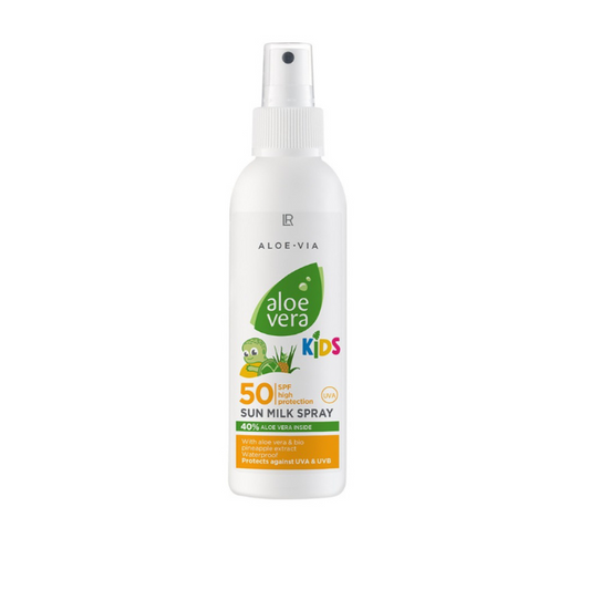 ALOE VERA KIDS 50 SPF SUN MILK LOTION